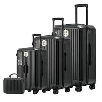 HKM-851155 Kone Set of 4 Stylish Travel Suitcases - 28-Inch Luggage Set with Durable Design