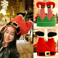HKM-851219 Christmas Party Cap and Trousers Set for Festive Celebrations and Gifting