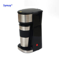 HKM-851347 Single Serve Coffee Maker with 16-oz Travel Mug