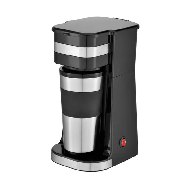 HKM-851347 Single Serve Coffee Maker with 16-oz Travel Mug