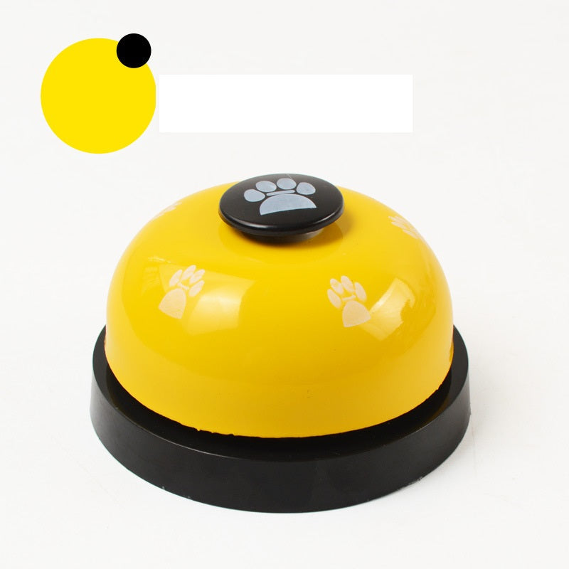HKM-8514621 Interactive Pet Ordering Bell - Bright Colors for Dogs and Cats, Mechanical Sound, No Battery Required