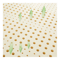 HKM-851475 Natural Latex Mattress – Medium Firmness Orthopedic Support, GOLS Certified Organic, Breathable Comfort