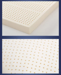 HKM-851475 Natural Latex Mattress – Medium Firmness Orthopedic Support, GOLS Certified Organic, Breathable Comfort