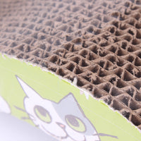 HKM-8515133 Cat Scratch Board - Durable Paper Material for Cats, 24 x 24 x 3 cm