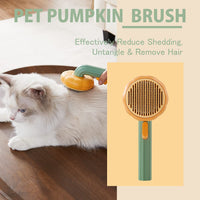 HKM-8516413 Self-Cleaning Slicker Comb for Pets - Ideal Grooming Brush for Dogs, Cats, Puppies, and Rabbits