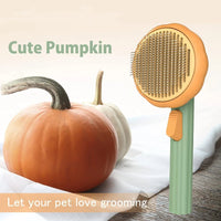 HKM-8516413 Self-Cleaning Slicker Comb for Pets - Ideal Grooming Brush for Dogs, Cats, Puppies, and Rabbits
