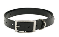 HKM-8516925 Durable Waterproof PVC Dog Collar with Zinc Alloy Buckle - Multiple Colors Available