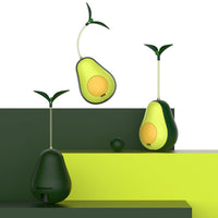 HKM-8518717 Avocado-Shaped Multifunctional Food Dispenser Cat Toy in Silicone