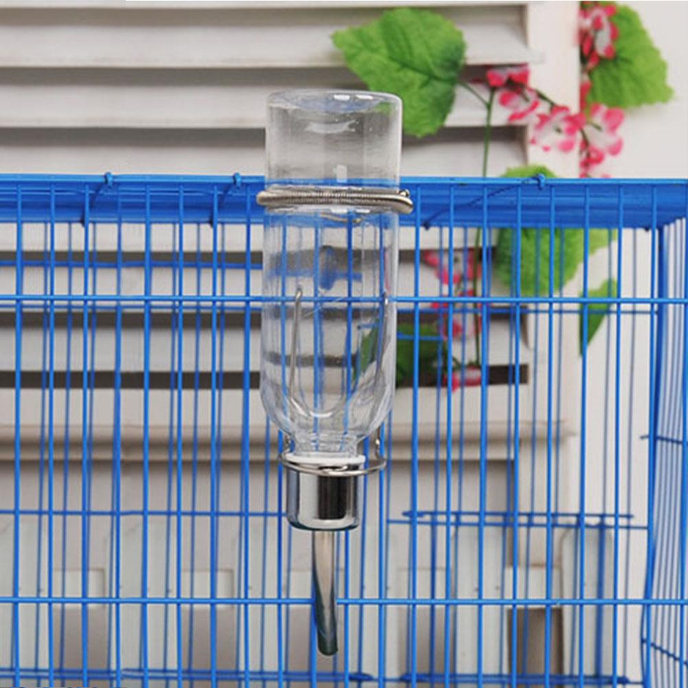 HKM-8520765 Stainless Steel Ball Faucet Water Dispenser for Pets - 180ML Plastic Bottle