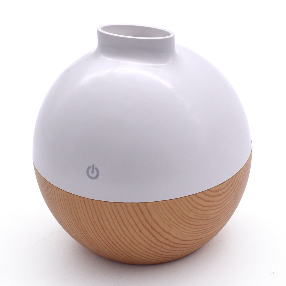 HKM-852435 Wood Grain Home Office Desk Humidifier with Silent Operation