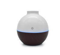 HKM-852435 Wood Grain Home Office Desk Humidifier with Silent Operation