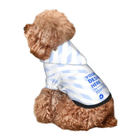 HKM-8524861 Cozy Hooded Sweater for Small Pets - Soft, Breathable Polyester Clothing