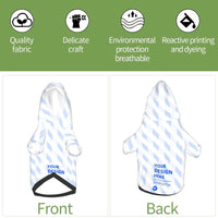 HKM-8524861 Cozy Hooded Sweater for Small Pets - Soft, Breathable Polyester Clothing