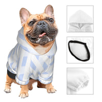 HKM-8524861 Cozy Hooded Sweater for Small Pets - Soft, Breathable Polyester Clothing