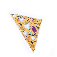 HKM-8528061 Small Dog Costume with Funny Pumpkin Head Grim Reaper Pattern - Fabric Scarf Included