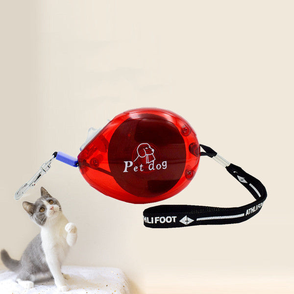 HKM-8530237 Automatic Telescopic Traction Device for Small Dogs - 2.5M Expandable Leash in Multiple Colors
