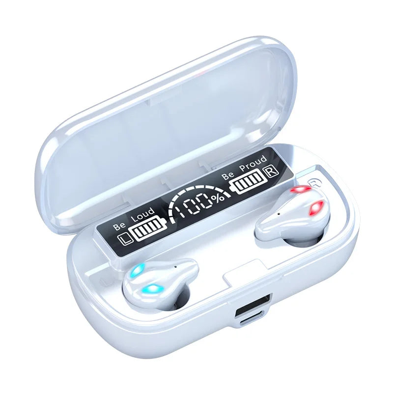 HKM-853075 Wireless Gaming Earbuds with Touch Control and Low Latency for Music and Gaming - HiFi Bass Sound Quality