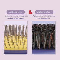 HKM-8532029 Pet Comb for Dogs - Fluffy Needle Knotting Tool with Silicone Handle in Various Colors