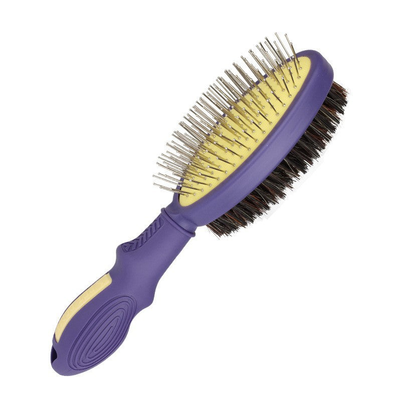 HKM-8532029 Pet Comb for Dogs - Fluffy Needle Knotting Tool with Silicone Handle in Various Colors
