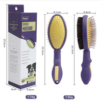 HKM-8532029 Pet Comb for Dogs - Fluffy Needle Knotting Tool with Silicone Handle in Various Colors