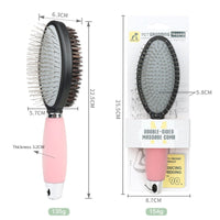 HKM-8532029 Pet Comb for Dogs - Fluffy Needle Knotting Tool with Silicone Handle in Various Colors