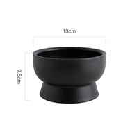 HKM-8532413 Ceramic Cat Water Bowl with Adjustable Height and Color Options