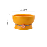 HKM-8532413 Ceramic Cat Water Bowl with Adjustable Height and Color Options