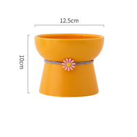 HKM-8532413 Ceramic Cat Water Bowl with Adjustable Height and Color Options
