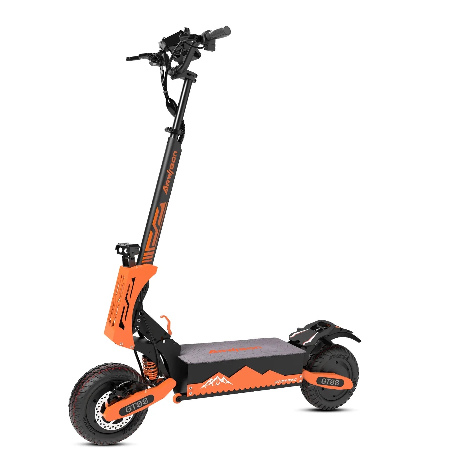 HKM-853267 5600W Dual Motor 60V 27Ah Long Range Foldable Electric Scooter with Big Screen and Removable Seat