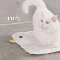 HKM-8533693 Cooling Pet Mat for Dogs and Cats - Washable Non-Stick Hair Sleeping Pad, Durable Summer Bed for Home and Travel