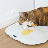 HKM-8533693 Cooling Pet Mat for Dogs and Cats - Washable Non-Stick Hair Sleeping Pad, Durable Summer Bed for Home and Travel