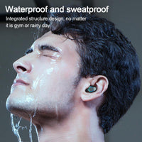 HKM-853395 Wireless Binaural Headphones with V5.0 Bluetooth Technology and 4-5 Hours Playtime