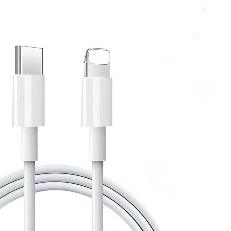 HKM-853459 Fast Charging C-Lightning Data Cable - 1m & 2m Lengths, PVC Material, 3000mA Current
