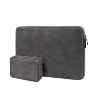 HKM-853459 Universal PU Leather Waterproof Laptop Sleeve with Customizable Logo for Men and Women