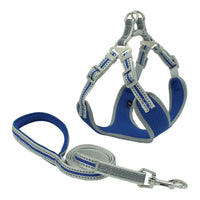 HKM-8535485 Reflective Breathable Mesh Dog Harness with Adjustable Chest Strap in Multiple Colors
