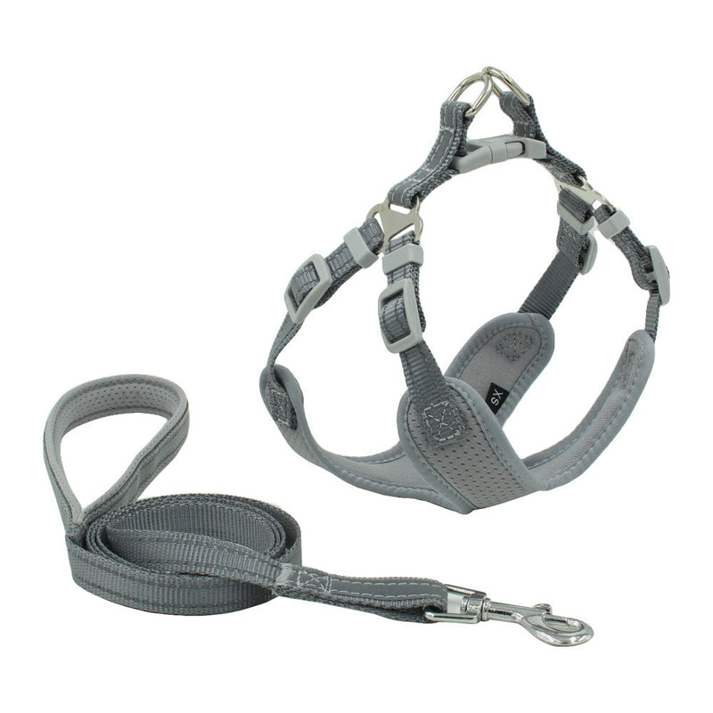 HKM-8535485 Reflective Breathable Mesh Dog Harness with Adjustable Chest Strap in Multiple Colors