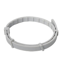 HKM-8538173 Insect-Repellent Silicone Pet Collar for Cats and Dogs - Grey, Orange, Blue, Black Options