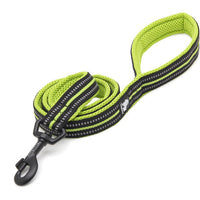 HKM-8541757 Nylon Dog Leash with Soft Mesh Lining and Reflective Accents, 110cm Length