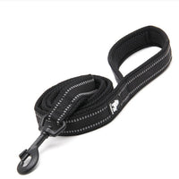 HKM-8541757 Nylon Dog Leash with Soft Mesh Lining and Reflective Accents, 110cm Length