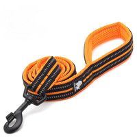 HKM-8541757 Nylon Dog Leash with Soft Mesh Lining and Reflective Accents, 110cm Length