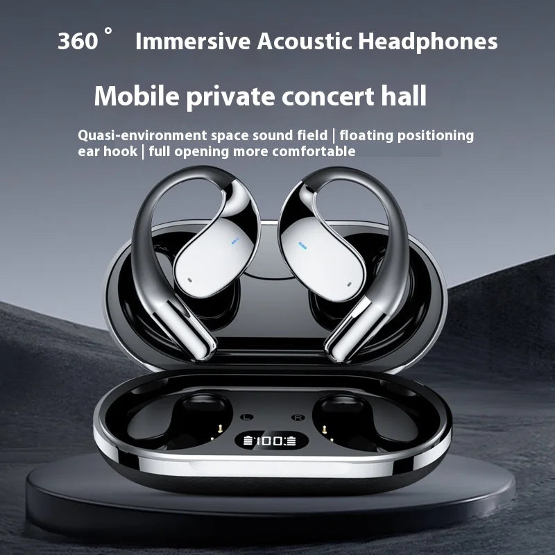 HKM-854227 Q39 Wireless Bluetooth Earphones with AI Translation and Long-Wear Comfort