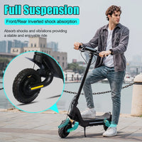 HKM-854419 Folding Electric Scooter with Dual 1600W Motors, 48V Lithium Battery, Full Suspension, 45 Km/H Max Speed