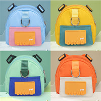 HKM-8545213 Large-Capacity Pet Snack Storage Backpack with Adjustable Harness for Dogs and Cats, Perfect for Travel and Hiking
