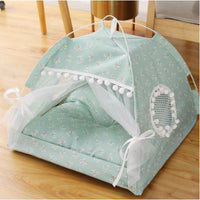 HKM-8546749 Breathable Semi-Enclosed Pet Bed for All Seasons