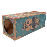 HKM-8547005 Kraft Paper Cat House Tunnel - Cozy Hideaway for Cats, Free Size 61x22x22cm