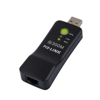 HKM-854739 300M USB WiFi Extender Signal Amplifier and Repeater for Smart TV with WPS Button