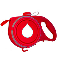HKM-8547517 Portable Automatic Telescopic Traction Rope with Built-in Water Bottle for Outdoor Use