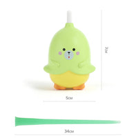 HKM-8548541 Interactive Rotating Cat Toy - Little Devil Tail Rubber Ball, Green, ABS Material, 34cm Long Tail