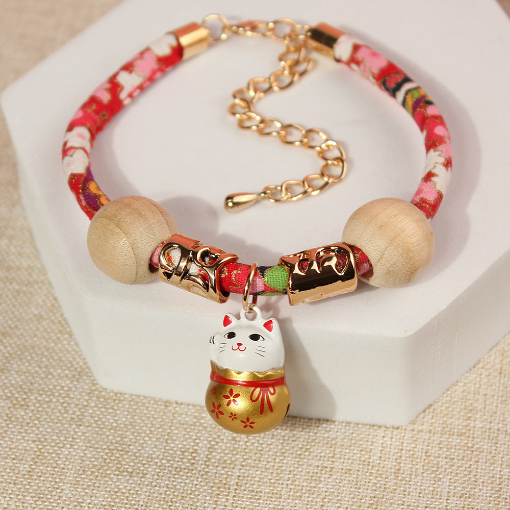 HKM-8549693 Cat Collar with Bell and Flea Protection in Various Colors and Sizes