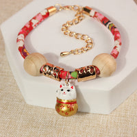 HKM-8549693 Cat Collar with Bell and Flea Protection in Various Colors and Sizes